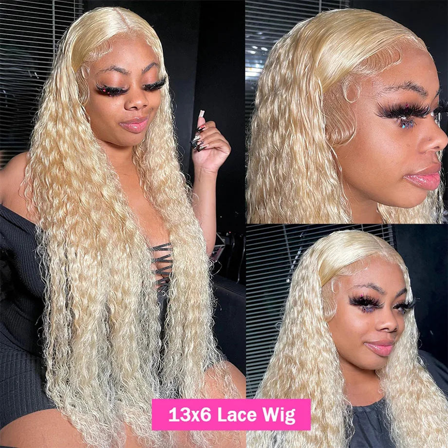 Blond Bombshell Curly