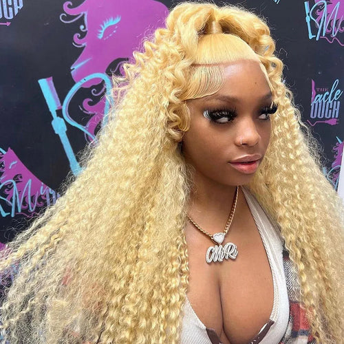 Blond Bombshell Curly