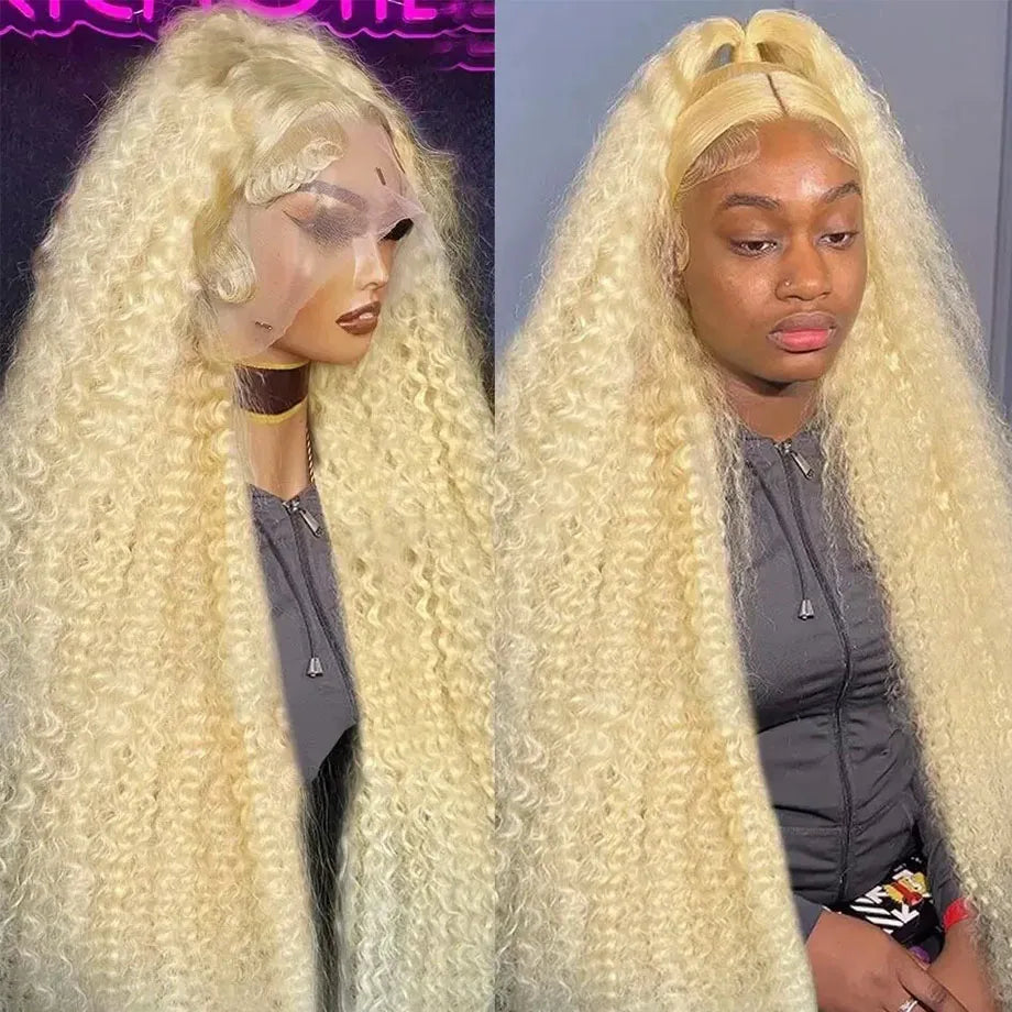 Blond Bombshell Curly