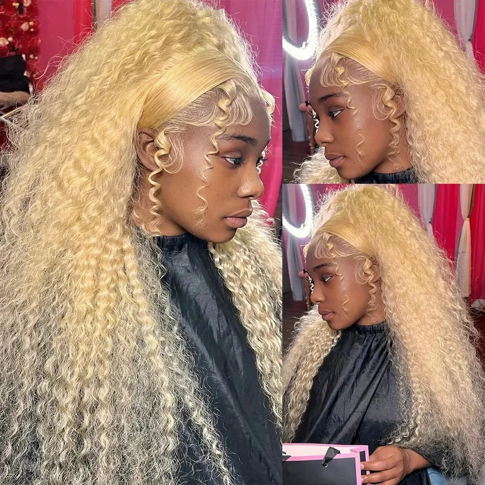 Blond Bombshell Curly